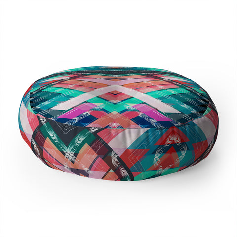 Pattern State Valencia Fest Floor Pillow Round