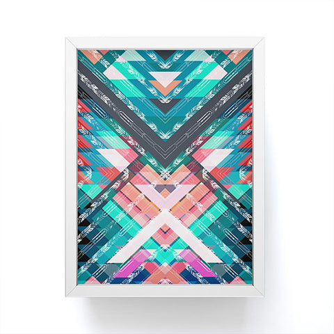 Pattern State Valencia Fest Framed Mini Art Print