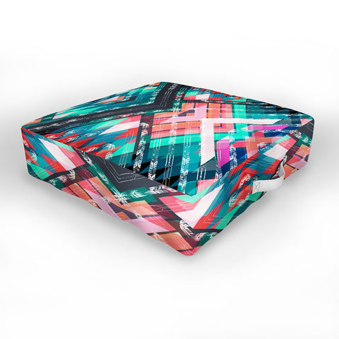 Pattern State Valencia Fest Outdoor Floor Cushion