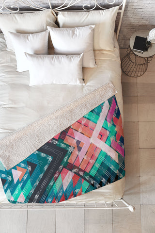 Pattern State Valencia Fest Fleece Throw Blanket