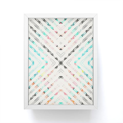 Pattern State Valencia Framed Mini Art Print