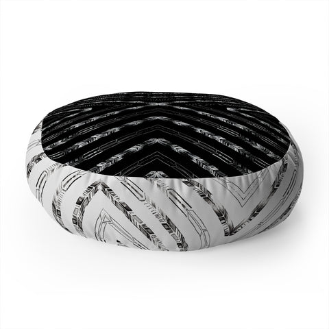 Pattern State Valencia Ink Floor Pillow Round