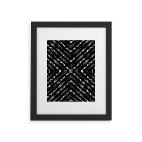 Pattern State Valencia Ink Framed Art Print