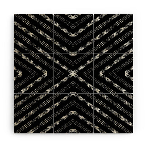 Pattern State Valencia Ink Wood Wall Mural