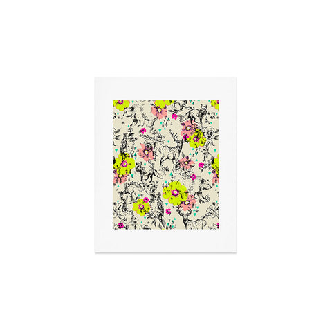 Pattern State Woodland Folk Art Print