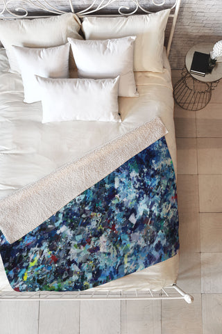 Paul Kimble After Jackson Fleece Throw Blanket