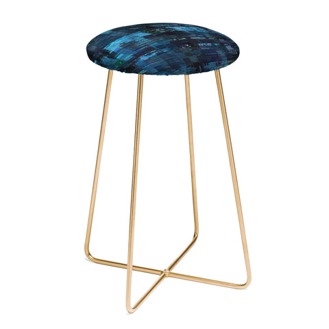 Paul Kimble Agoraphobic View From City Window Counter Stool