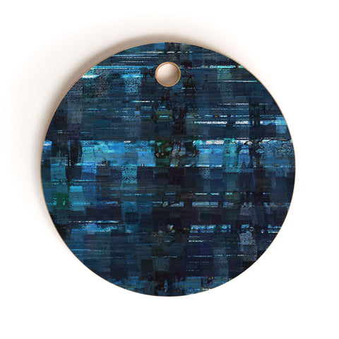 Paul Kimble Agoraphobic View From City Window Cutting Board Round