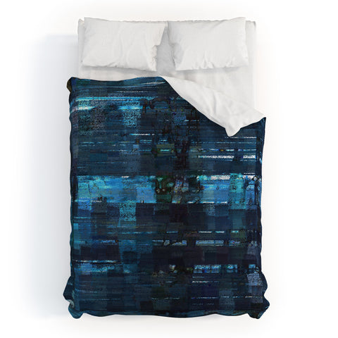 Paul Kimble Agoraphobic View From City Window Duvet Cover