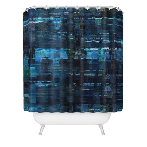 Paul Kimble Agoraphobic View From City Window Shower Curtain