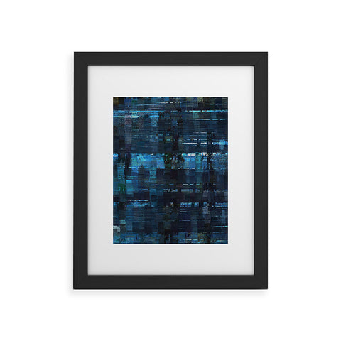 Paul Kimble Agoraphobic View From City Window Framed Art Print