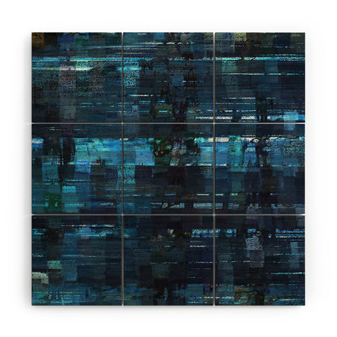 Paul Kimble Agoraphobic View From City Window Wood Wall Mural