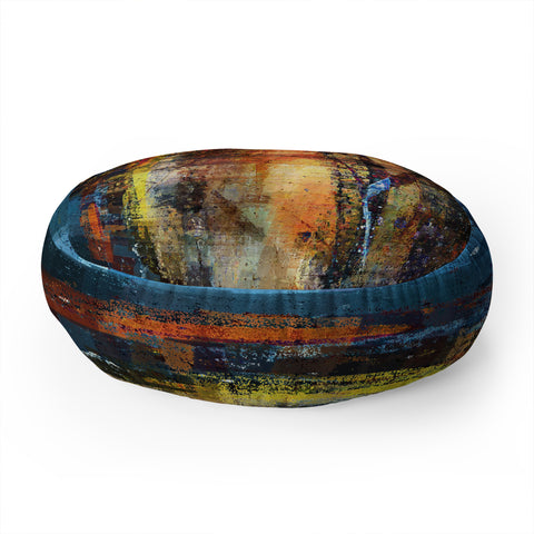 Paul Kimble Anger Floor Pillow Round