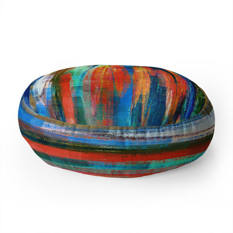 Paul Kimble At The Lake Floor Pillow Round