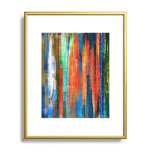 Paul Kimble At The Lake Metal Framed Art Print