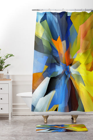 Paul Kimble Beauty In Decay Shower Curtain And Mat