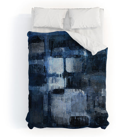 Paul Kimble Blue Squares Comforter