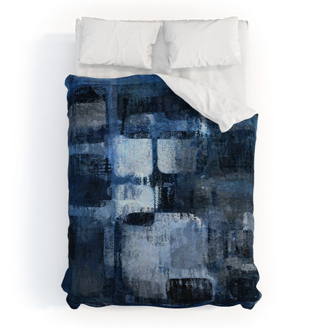 Paul Kimble Blue Squares Duvet Cover