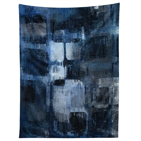 Paul Kimble Blue Squares Tapestry