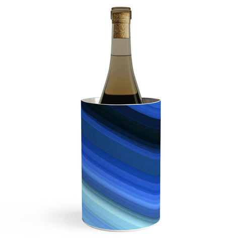 Paul Kimble Blue Stripes Wine Chiller