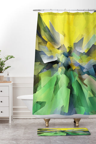 Paul Kimble Catalyst Daydream Shower Curtain And Mat