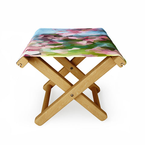 Paul Kimble Cherry Folding Stool