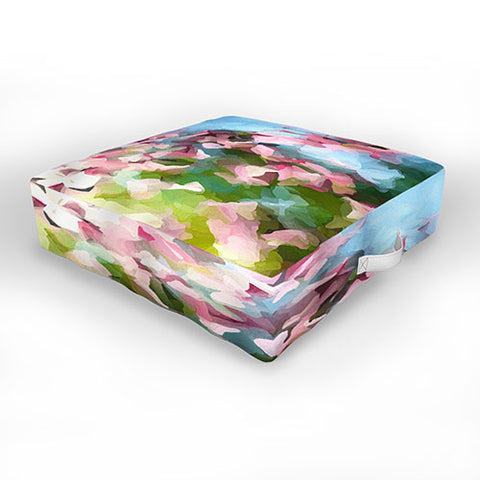 Paul Kimble Cherry Outdoor Floor Cushion