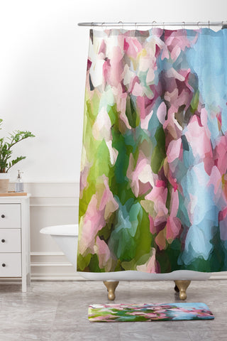 Paul Kimble Cherry Shower Curtain And Mat