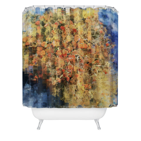 Paul Kimble Concentration Shower Curtain