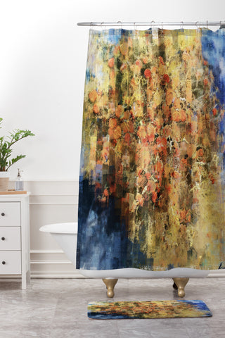 Paul Kimble Concentration Shower Curtain And Mat