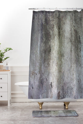 Paul Kimble Concrete Shower Curtain And Mat