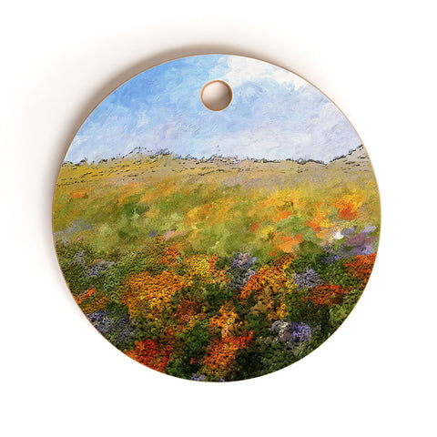 Paul Kimble Daydream Desert Cutting Board Round