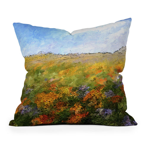 Paul Kimble Daydream Desert Throw Pillow