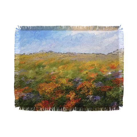 Paul Kimble Daydream Desert Throw Blanket