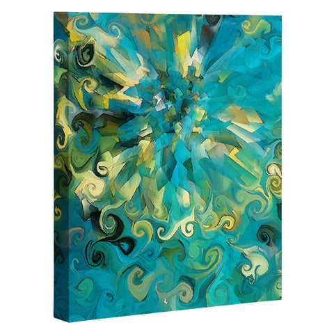 Paul Kimble Fireworks Fiasco Art Canvas