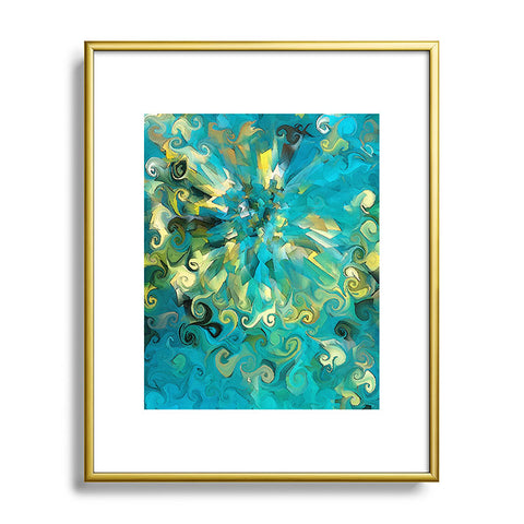 Paul Kimble Fireworks Fiasco Metal Framed Art Print