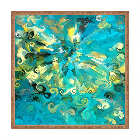 Paul Kimble Fireworks Fiasco Square Tray