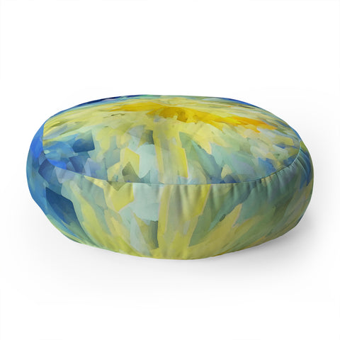 Paul Kimble Flourish Fable Floor Pillow Round