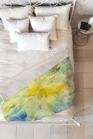 Paul Kimble Flourish Fable Fleece Throw Blanket