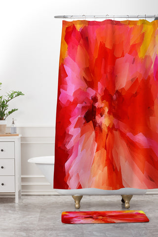 Paul Kimble Habitual Holidays Shower Curtain And Mat