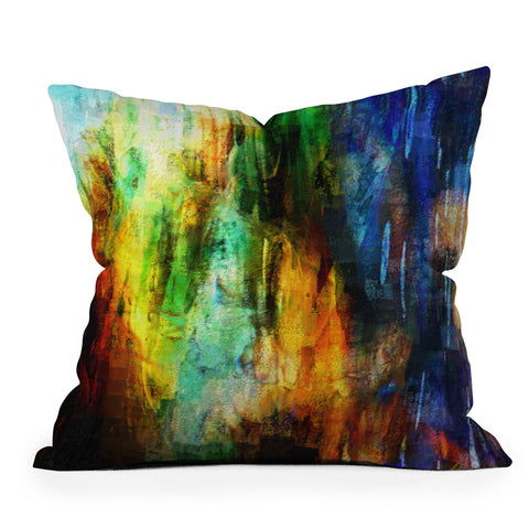 Paul Kimble Into The House Throw Pillow