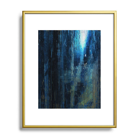 Paul Kimble Night In The Forest Metal Framed Art Print