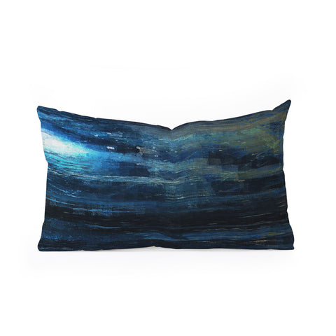 Paul Kimble Night In The Forest Oblong Throw Pillow