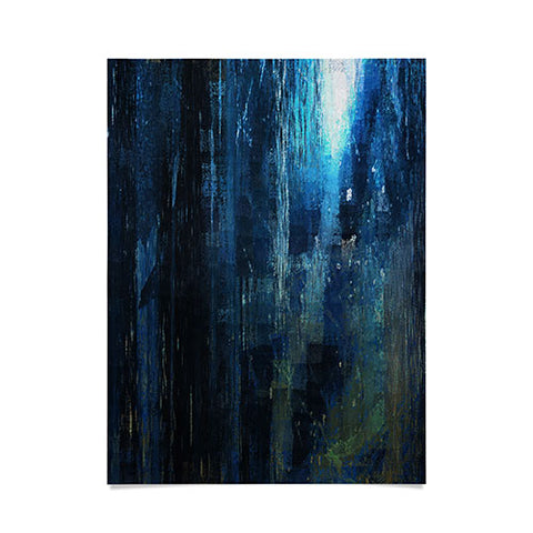 Paul Kimble Night In The Forest Poster