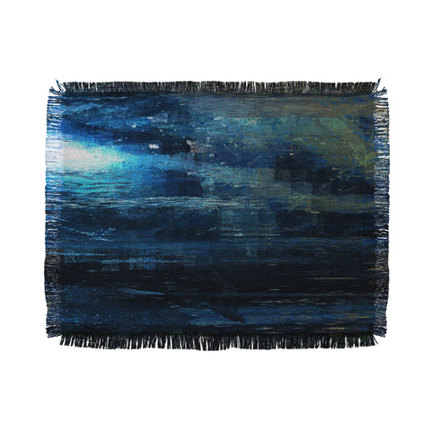Paul Kimble Night In The Forest Throw Blanket