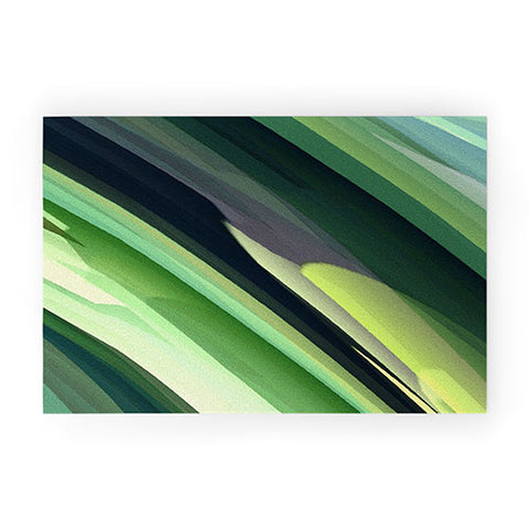 Paul Kimble Pine Trees Welcome Mat