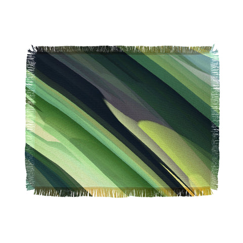 Paul Kimble Pine Trees Throw Blanket