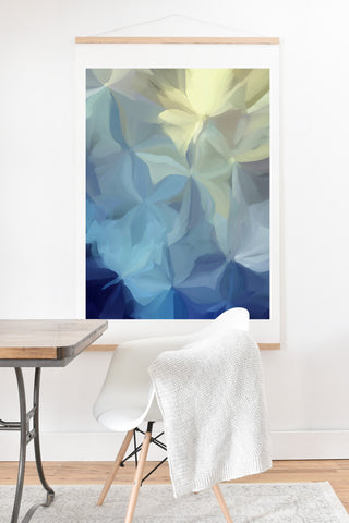 Paul Kimble Renewal Floral Art Print And Hanger