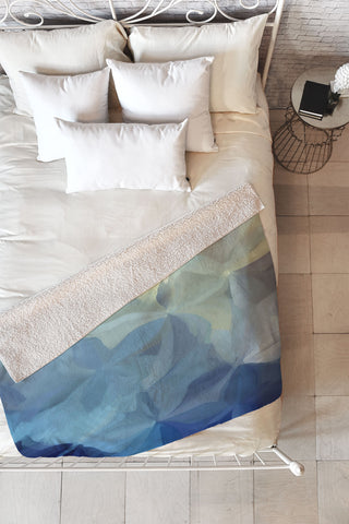 Paul Kimble Renewal Floral Fleece Throw Blanket