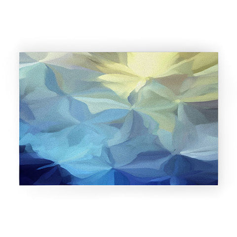 Paul Kimble Renewal Floral Welcome Mat